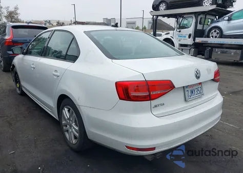 2015 Volkswagen Jetta 2.0L S from USA, damaged, VIN 3VW2K7AJ9FM241528